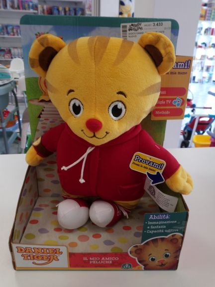 daniel tiger peluche parlante